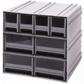 Quantum Storage Systems QIC-4244 8 Drawer Interlocking Storage Cabinet 