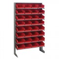 Quantum Storage Systems QPRS-107R RED SINGLE SIDED PICK RACK QUANTUM 