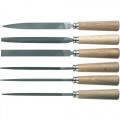 C.K. T0120P 120P CK TOOLS FILE SET 6-PIECE WARD FILES/HANDL 