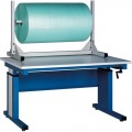 IAC Industries QS-00230-8312 Tabletop Packaging Roll Storage Stand with 1-Spindle, Size: 50