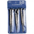 Moody 58-0116 6-pc. Miniature Slotted Swivel-Top Precision Screwdriver Set 