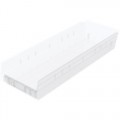 Akro-Mils 30184SCLAR Clear Shelf Bins 6/Carton, OD 23-5/8