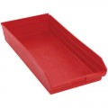 Quantum Storage Systems QSB-116R RED SHLEF BIN 23-5/8x11-1/8x4