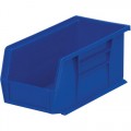 Akro-Mils 30-230 Blue Parts Bin, OD 10-7/8