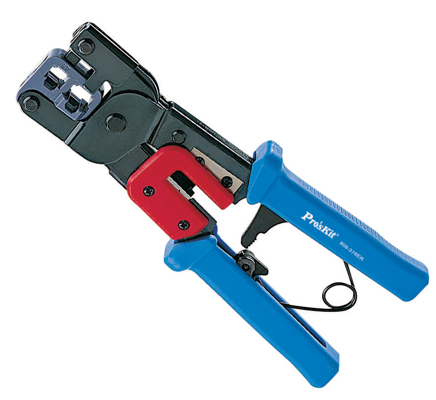 Eclipse Tools 300063 Crimper, Modular Plug, Ratchet, RJ11, RJ14
