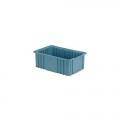 Lewis Bins NDC2060BLUE Divider Tote Box, Blue, OD 16.5