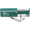 Wiha 79245 T7-T40, Bits-Selector Torx Bits, 10 pc. 