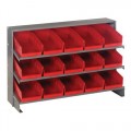 Quantum Storage Systems QPRHA-102 Bench Top Unit, 15 Red Bins 