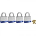 Masterlock 3008D 4 Pack Keyed Alike