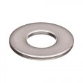 CBS033 Grade 2 SAE Flat Washer Zinc Plated #3 Size Pkg-100 