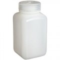 16120-974 HDPE Square Bottles, 2 oz. 12/Pkg 