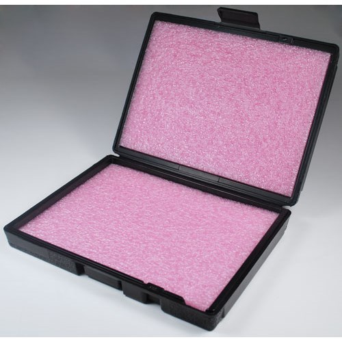 Conductive Containers Inc. 50014 Conductive Box with Pink Antistatic Foam, 9" x 7" Comtrade Store