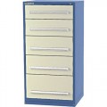 Vidmar SEP3214AL 5-Drawer Cabinet with 37 Compartments 