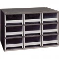 Akro-Mils 19-909 Steel Modular Storage Cabinet with 9 Polystyrene Drawers 