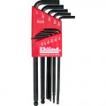 Eklind 13211 11PC BALL-HEX L KEY SET EKLIND 