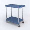 Metro MY1627-24BU myCart™ 2 Shelf Utility Cart, 16