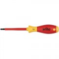 Wiha 32101 SoftFinish® Insulated Screwdriver- Phillips #1 x 80mm   