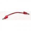 Pomona B-72-2 PATCHCORD RED STACK BAN PLUG POMONA 