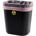 Botron B17157 Small ESD-Safe Conductive Plastic Trash Can, 4.22 Gallon 