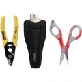 Jonard TK-350 3 Piece Fiber Optic Kit with Kevlar Cutter 