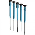 Moody 58-0415 Pollicis® 5-Piece Slotted Precision Screwdriver Set 