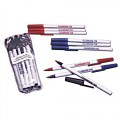 CRP0920-Red Clean Room Red Pens, 10/pkg. 