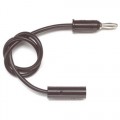 Pomona 4702-36-0 BANANA PLUG TO BANANA PLUG BLACK POMONA 