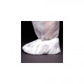 APP0330-SF-WHITE Polyethylene Disposable Shoe Cover, White, Universal Size, Skid-Free Sole, 300/Case 