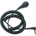 Desco 91095 6' Coil Cord 4MM with Right Angle Banana Plug 