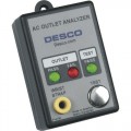 Desco 98130/98132 Grounding Plug Analyzer with Built-In Wrist Strap Tester 