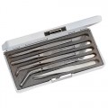 Facom 147.J5 5-Pc Electronics Tweezer Set 