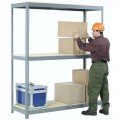 Nexel WR4367 Three Shelf Storage Wire Deck/Shelf Rack , 48