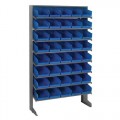Quantum Storage Systems QPRS-102 Single Sided Unit, 40 Blue Bins 