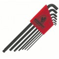 Bondhus 16592 Set of 7 Balldriver Stubby L-wrenches, sizes 1.5-6mm  