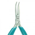 Excelta 2829L Ergonomic Pliers, Curved Chain Nose 