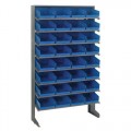 Quantum Storage Systems QPRS-107B BLUE SINGLE SIDED PICK RACK QUANTUM 