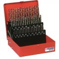 Facom 222A.TJ81 GROUND TWIST DRILL BITS 81PC FACOM 